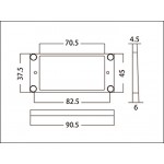 Pickup Ring ES-1-BK(F)